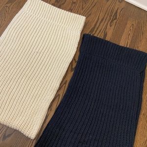 10/$15 JCREW infinity scarf bundle sparkly white blue
